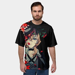 Футболка оверсайз мужская Великий из бродячих псов, цвет: 3D-принт — фото 2