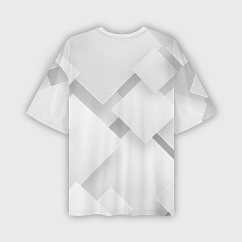 Мужская футболка оверсайз Геометрическая Абстракция / 3D-принт – фото 2