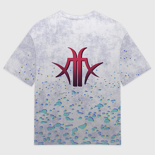 Мужская футболка оверсайз The Matrixx / 3D-принт – фото 2