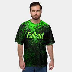 Футболка оверсайз мужская FALLOUT, цвет: 3D-принт — фото 2