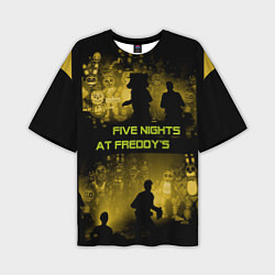 Мужская футболка оверсайз Five Nights at Freddy's