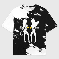 Футболка оверсайз мужская Brazzers, цвет: 3D-принт