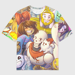 Мужская футболка оверсайз UNDERTALE