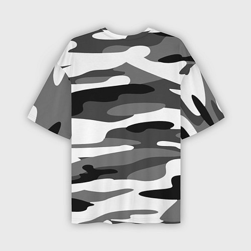 Мужская футболка оверсайз Камуфляж Sabaton / 3D-принт – фото 2
