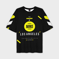 Мужская футболка оверсайз Off-White: Los Angeles