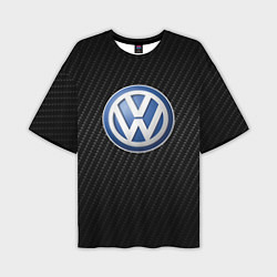 Футболка оверсайз мужская Volkswagen Logo, цвет: 3D-принт
