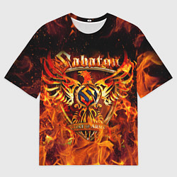 Мужская футболка оверсайз SABATON