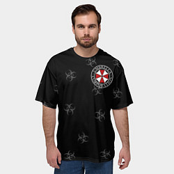 Футболка оверсайз мужская Umbrella Corp, цвет: 3D-принт — фото 2