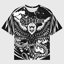 Мужская футболка оверсайз SABATON