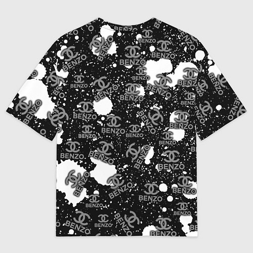 Мужская футболка оверсайз Benzo Gang - Big Baby Tape / 3D-принт – фото 2