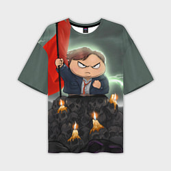 Мужская футболка оверсайз Eric Cartman