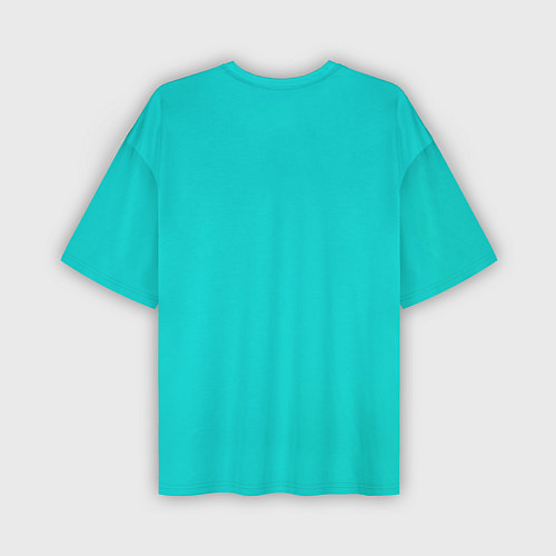 Мужская футболка оверсайз BEAR GIRL / 3D-принт – фото 2