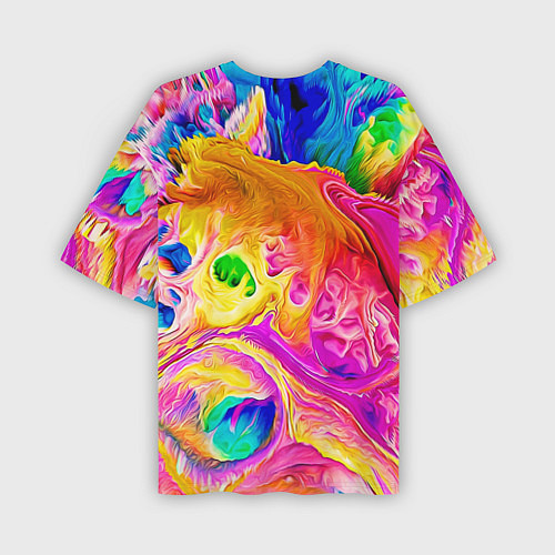 Мужская футболка оверсайз TIE DYE / 3D-принт – фото 2