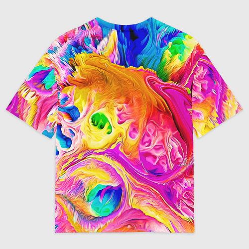 Мужская футболка оверсайз TIE DYE / 3D-принт – фото 2