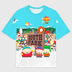 Футболка оверсайз мужская South Park, цвет: 3D-принт