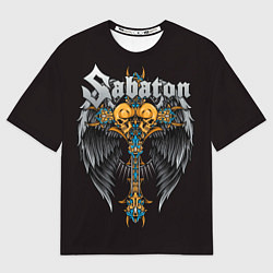 Мужская футболка оверсайз SABATON