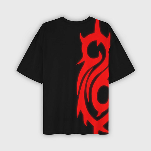 Мужская футболка оверсайз Slipknot 7 / 3D-принт – фото 2