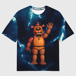 Футболка оверсайз мужская Five Nights At Freddys, цвет: 3D-принт