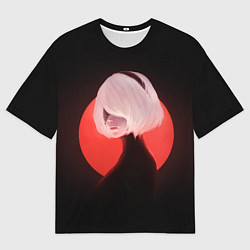 Мужская футболка оверсайз 2b Nier Black