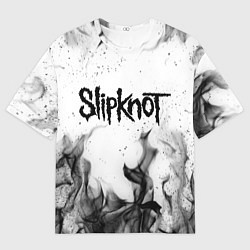 Футболка оверсайз мужская SLIPKNOT, цвет: 3D-принт