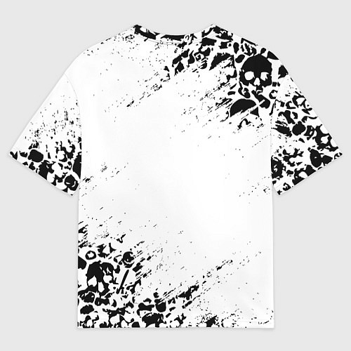 Мужская футболка оверсайз SLIPKNOT / 3D-принт – фото 2
