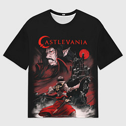 Мужская футболка оверсайз Кастлвания