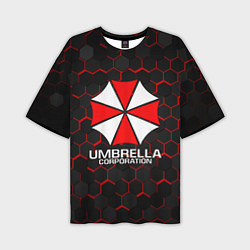 Футболка оверсайз мужская UMBRELLA CORP, цвет: 3D-принт