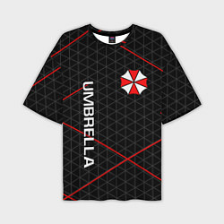 Футболка оверсайз мужская UMBRELLA CORP, цвет: 3D-принт