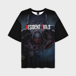 Мужская футболка оверсайз Resident evil 3 remake