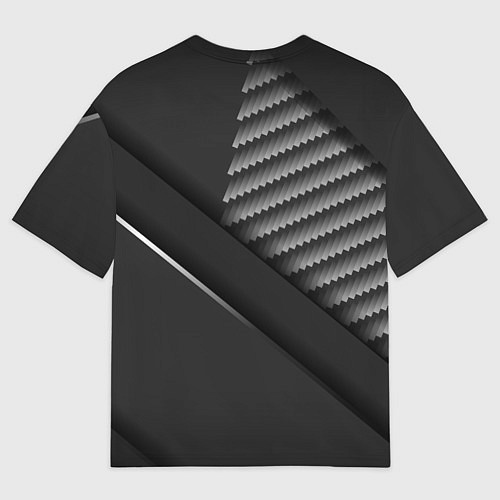 Мужская футболка оверсайз FC Borussia / 3D-принт – фото 2