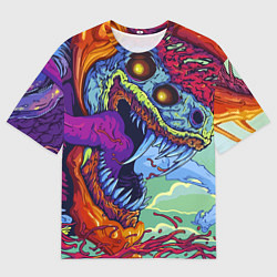 Мужская футболка оверсайз HYPERBEAST