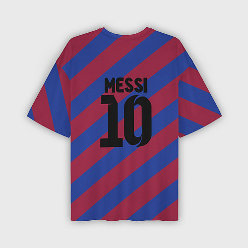 Мужская футболка оверсайз Barcelona / 3D-принт – фото 2