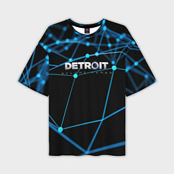 Мужская футболка оверсайз Detroit:Become Human