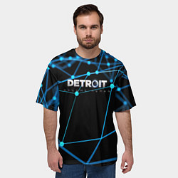 Футболка оверсайз мужская Detroit:Become Human, цвет: 3D-принт — фото 2
