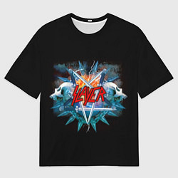 Мужская футболка оверсайз Slayer 88