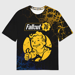 Мужская футболка оверсайз FALLOUT76