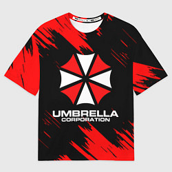 Футболка оверсайз мужская Umbrella Corporation, цвет: 3D-принт