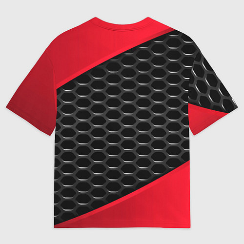 Мужская футболка оверсайз MAZDA / 3D-принт – фото 2