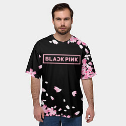 Футболка оверсайз мужская BLACKPINK, цвет: 3D-принт — фото 2