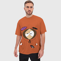 Футболка оверсайз мужская South Park Dead Kenny, цвет: 3D-принт — фото 2