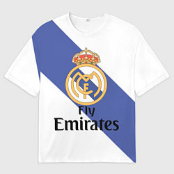 Мужская футболка оверсайз Реал