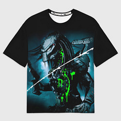Мужская футболка оверсайз PREDATOR