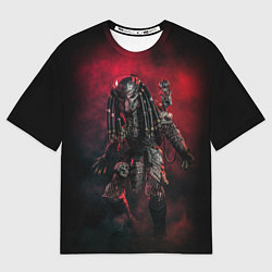 Мужская футболка оверсайз PREDATOR