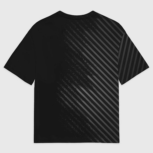 Мужская футболка оверсайз MERCEDES / 3D-принт – фото 2