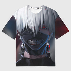 Футболка оверсайз мужская TOKYO GHOUL, цвет: 3D-принт
