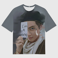 Мужская футболка оверсайз BTS