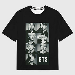 Мужская футболка оверсайз BTS