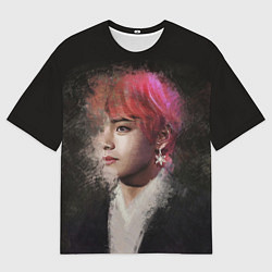 Мужская футболка оверсайз BTS