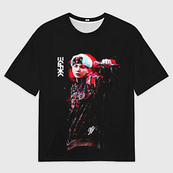 Мужская футболка оверсайз BTS