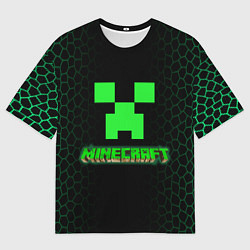 Мужская футболка оверсайз Minecraft